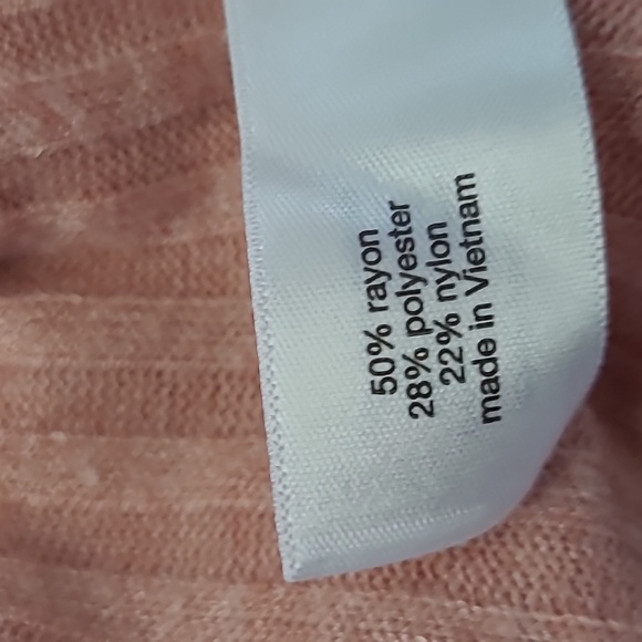 LANE bryant On / off the Shoulder Sweater Light Peach  22/24 - Picture 5 of 5